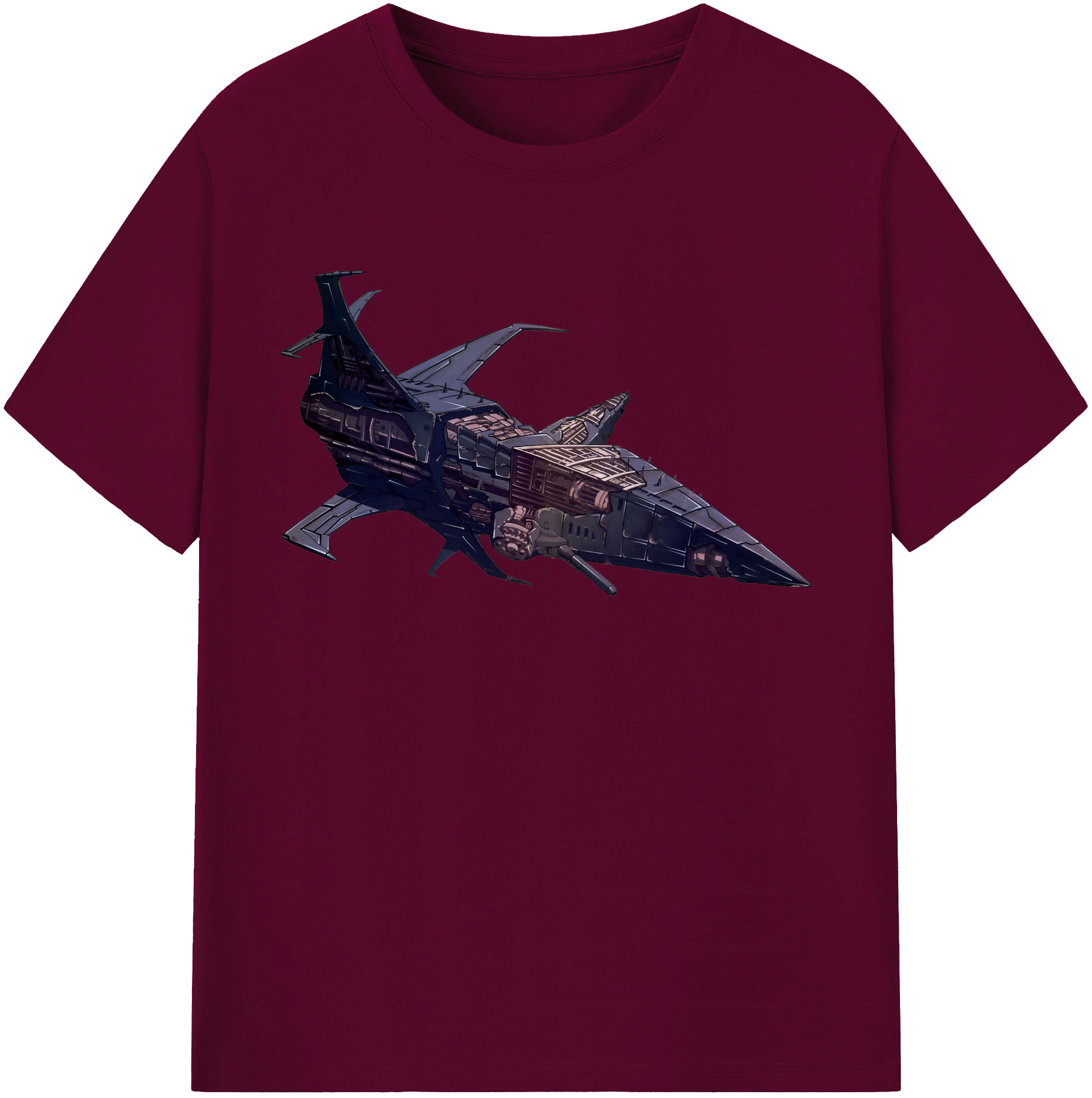 （画像用）  レディースカジュアルプリントTシャツ（綿100％）